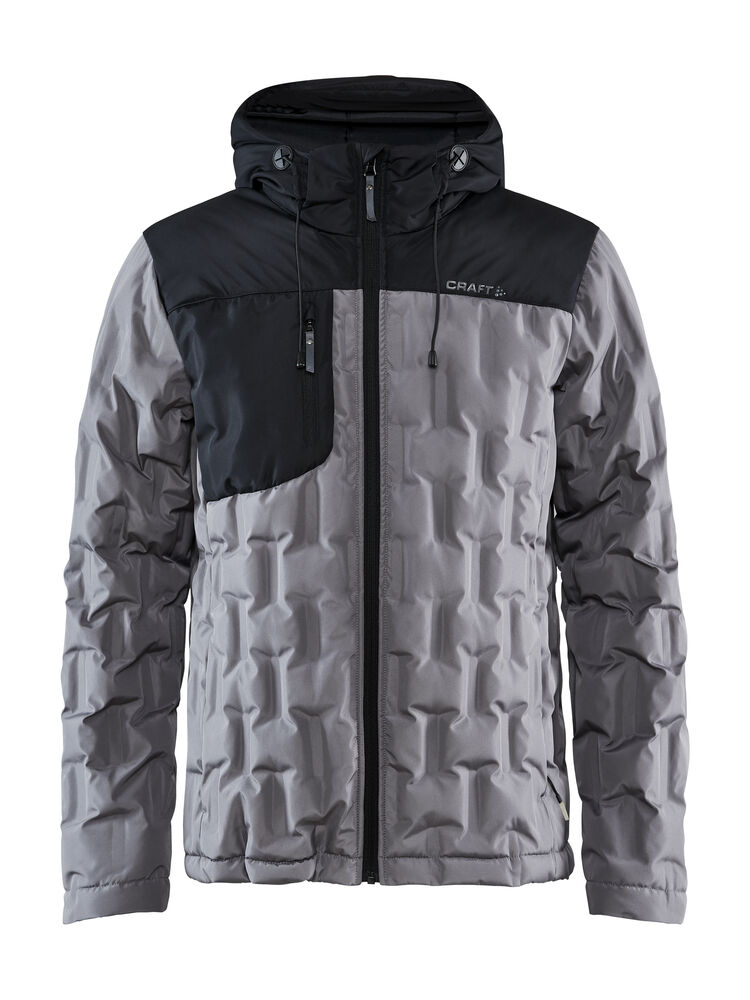 Hybrid puffy jkt M - Titanium/Black