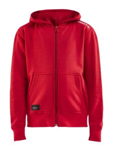 Community FZ Hoodie Jr - Bright Red