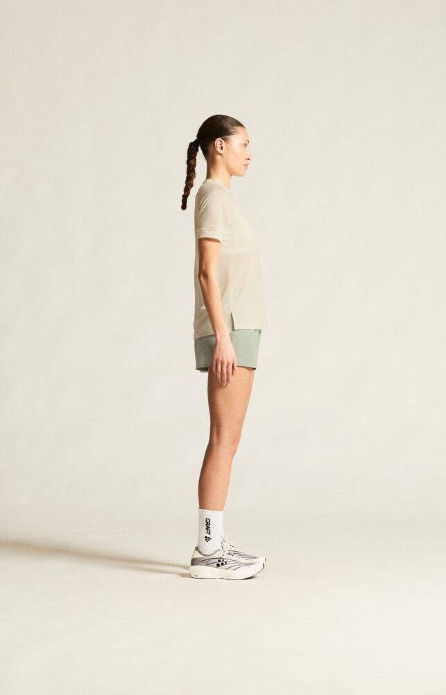 Wool SS Tee W