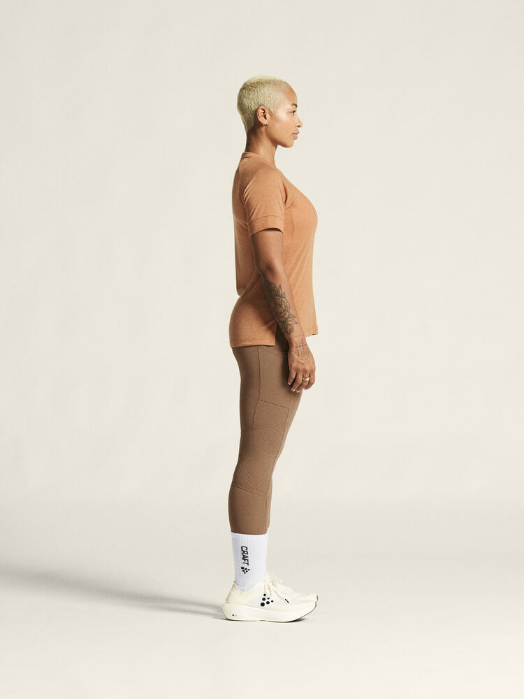 Wool SS Tee W