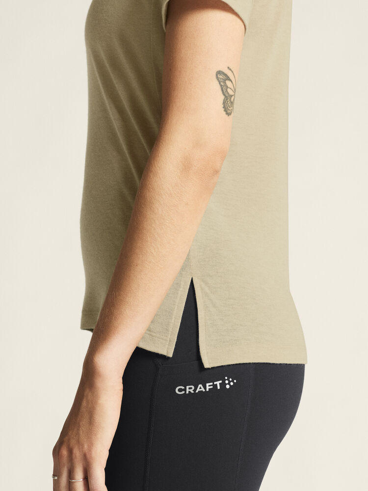 Wool SS Tee W