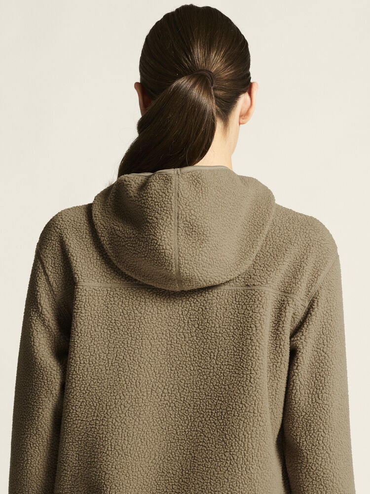 Join Pile Fleece FZ Hood W