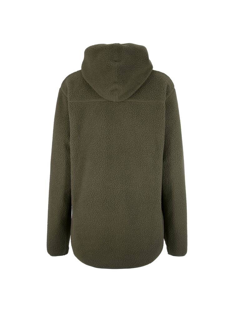 Join Pile Fleece FZ Hood W