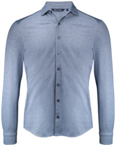 Advantage skjorte herre - Indigo Melange