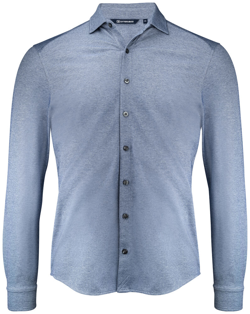 Advantage skjorte herre - Indigo Melange