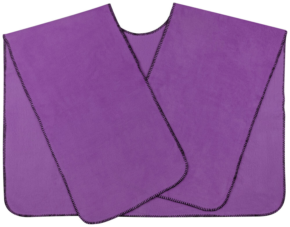 Fleece poncho