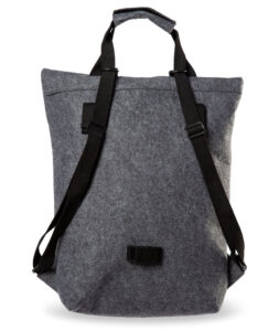 Cykeltaske af filt – R-PET