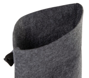 Cykeltaske af filt – R-PET