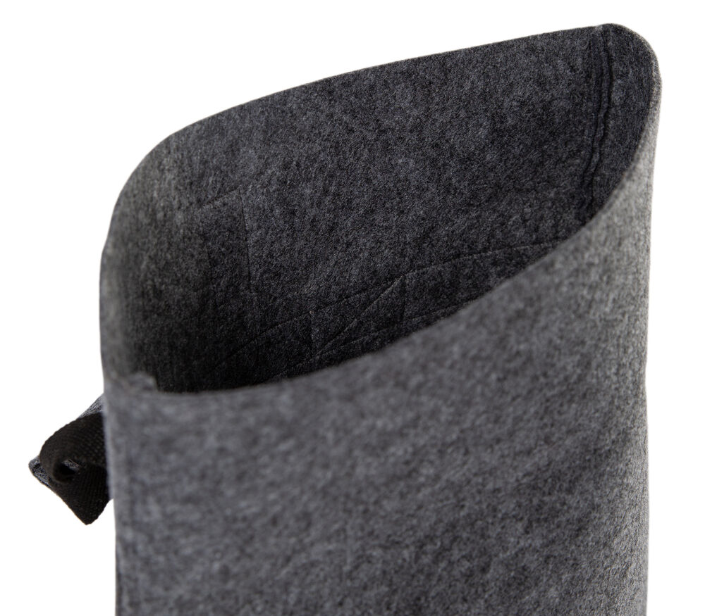 Cykeltaske af filt – R-PET