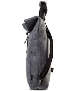 Cykeltaske af filt – R-PET