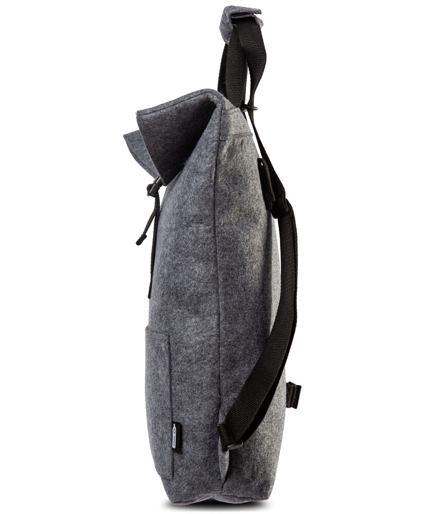 Cykeltaske af filt – R-PET