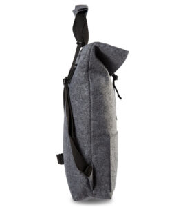 Cykeltaske af filt – R-PET