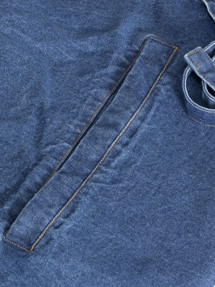 Forklæde i denim