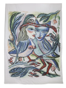 Sengesæt Lovebirds