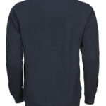 2124  SWEATSHIRT MED RUND HALS I BOMULD
