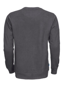 2124  SWEATSHIRT MED RUND HALS I BOMULD