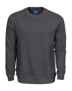 2124  SWEATSHIRT MED RUND HALS I BOMULD