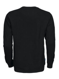 2124  SWEATSHIRT MED RUND HALS I BOMULD