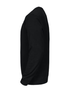 2124  SWEATSHIRT MED RUND HALS I BOMULD