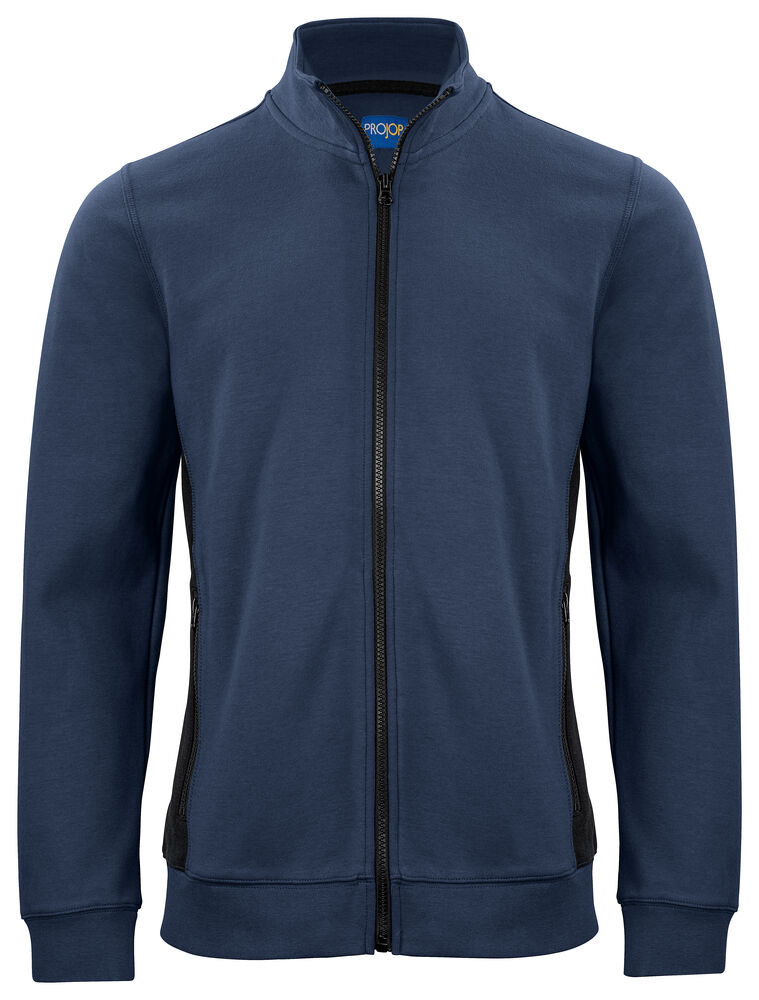 2129 SWEATSHIRT MED GENNEMGÅENDE LYNLÅS