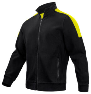 2129 SWEATSHIRT MED GENNEMGÅENDE LYNLÅS