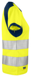 6012 DAME T-SHIRT EN ISO 20471 KLASSE 2/1