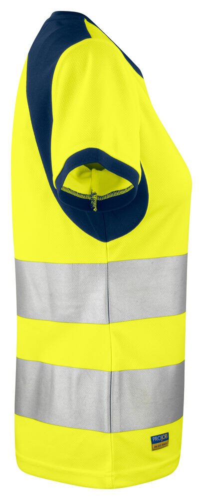 6012 DAME T-SHIRT EN ISO 20471 KLASSE 2/1