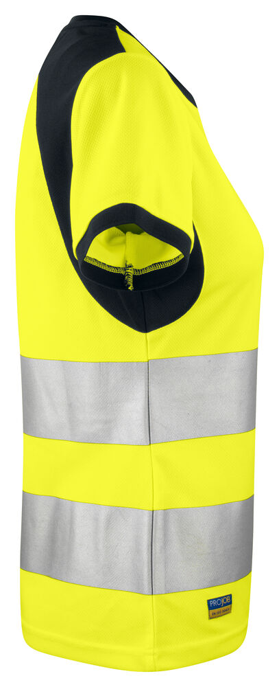 6012 DAME T-SHIRT EN ISO 20471 KLASSE 2/1