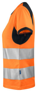 6012 DAME T-SHIRT EN ISO 20471 KLASSE 2/1
