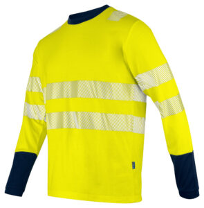 6014 LANGÆRMET T-SHIRT EN ISO 20471 KLASSE 3/2