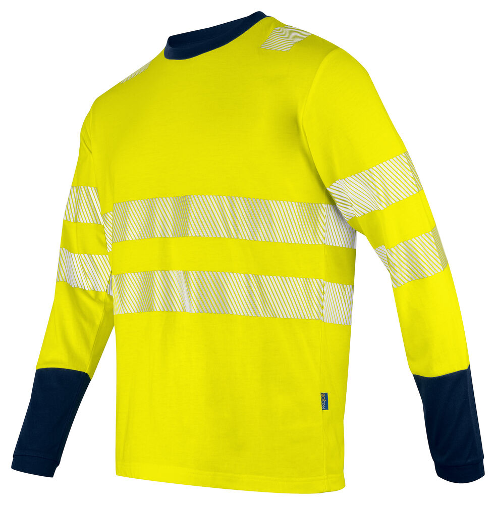 6014 LANGÆRMET T-SHIRT EN ISO 20471 KLASSE 3/2