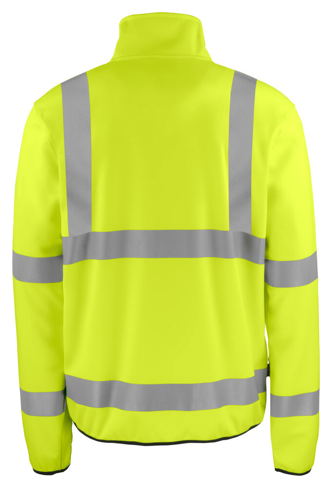 6105 LET SOFTSHELLJAKKE EN ISO 20471 KLASSE 3