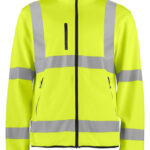 6105 LET SOFTSHELLJAKKE EN ISO 20471 KLASSE 3