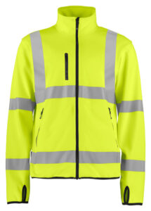 6105 LET SOFTSHELLJAKKE EN ISO 20471 KLASSE 3