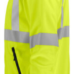 6105 LET SOFTSHELLJAKKE EN ISO 20471 KLASSE 3