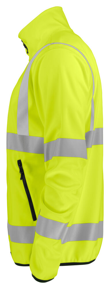 6105 LET SOFTSHELLJAKKE EN ISO 20471 KLASSE 3