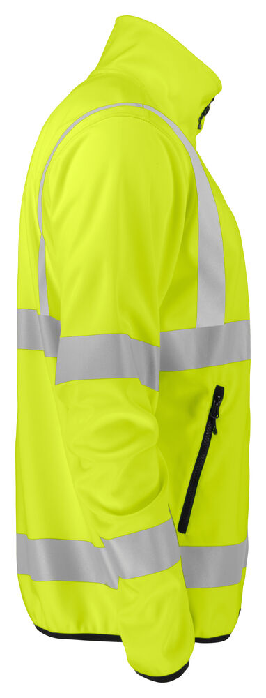 6105 LET SOFTSHELLJAKKE EN ISO 20471 KLASSE 3