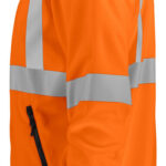6105 LET SOFTSHELLJAKKE EN ISO 20471 KLASSE 3