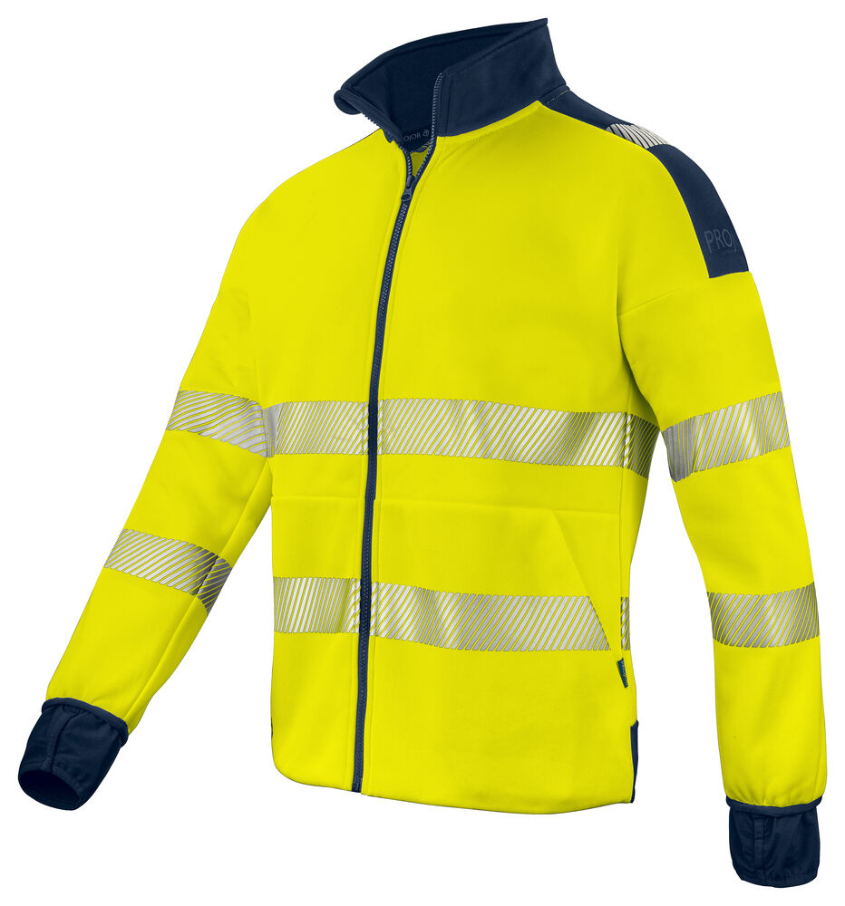 6109 SWEATSHIRT FZ EN ISO 20471 KLASSE 3/2