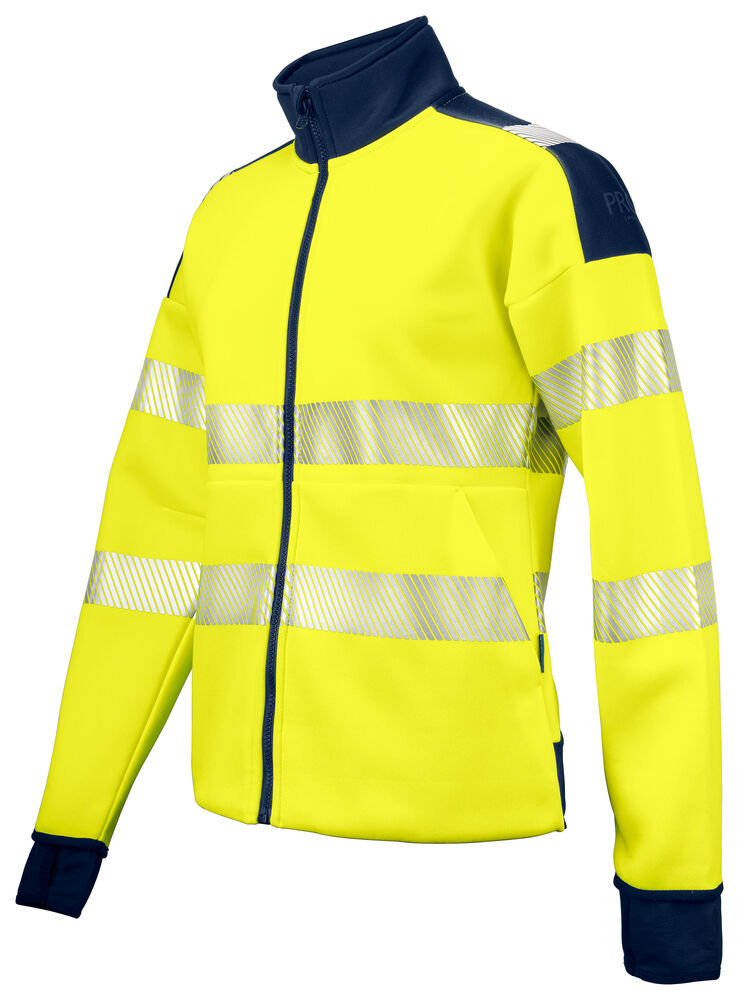 6111 SWEATSHIRT EN ISO 20471 KLASSE 3/2, DAMEMODEL