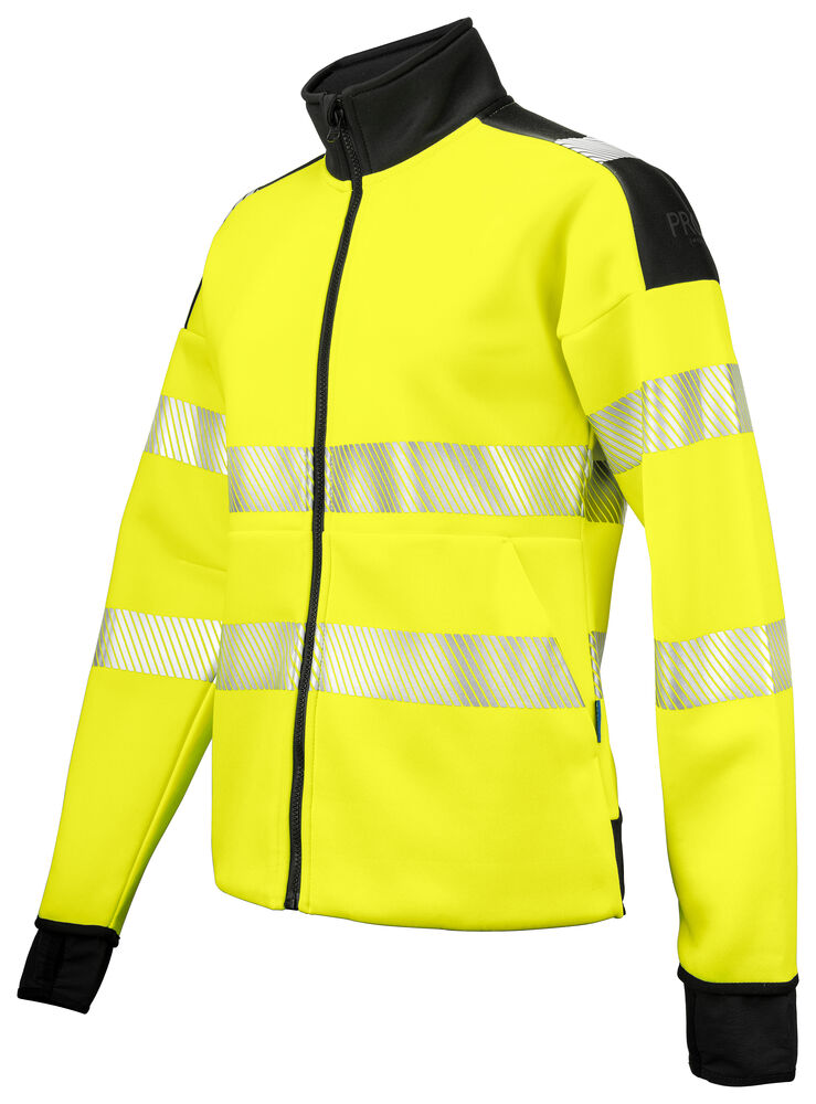 6111 SWEATSHIRT EN ISO 20471 KLASSE 3/2, DAMEMODEL