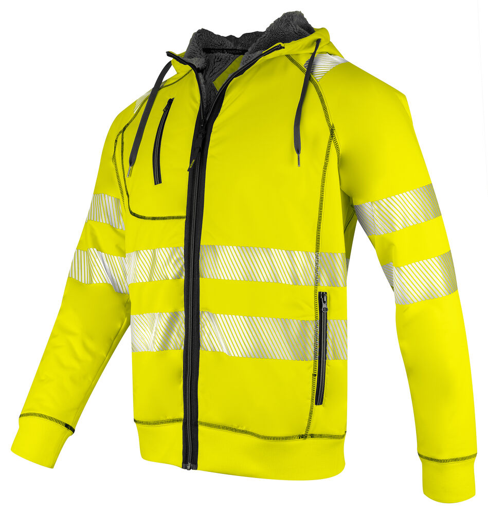 6130 HÆTTESWEATJAKKE EN ISO 20471 KLASSE 3/2