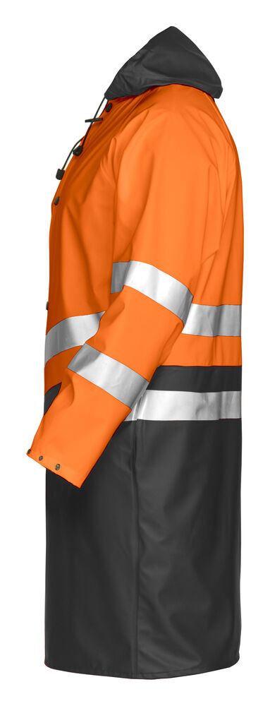 6403 REGNJAKKE EN ISO 20471 KLASSE 3
