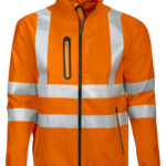 6412 SOFTSHELL JAKKE EN ISO 20471 KLASSE 3