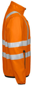 6412 SOFTSHELL JAKKE EN ISO 20471 KLASSE 3