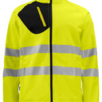 6432 SOFTSHELLJAKKE EN ISO 20471 KLASSE 3/2