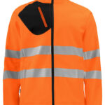 6432 SOFTSHELLJAKKE EN ISO 20471 KLASSE 3/2