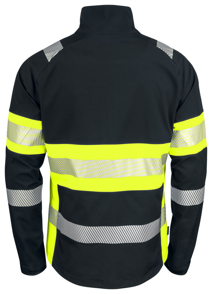 6442 JAKKE I STRETCHMATERIALE EN ISO 20471 KLASSE 1