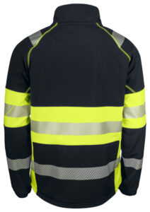 6443 SOFTSHELL JAKKE EN ISO 20471 KLASSE 1