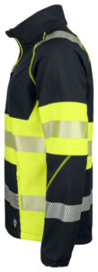 6443 SOFTSHELL JAKKE EN ISO 20471 KLASSE 1